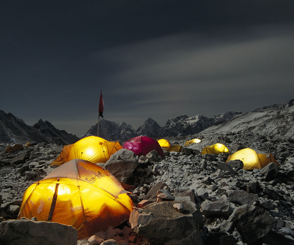 Everest Base Camp at Night