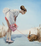 Girl with Double Headed Hare
