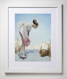 Girl with Double Headed Hare
